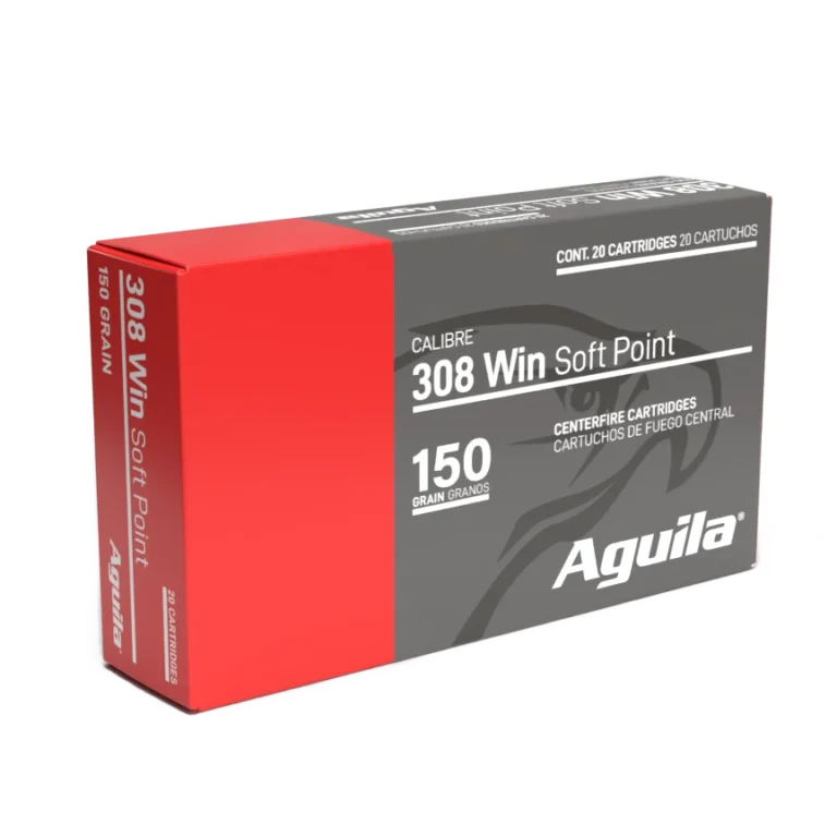 AGUILA 308WIN INTERLOCK 150GR BTSP 20RD BX 10 BOXES PER CS