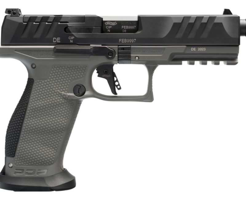 WALTHER PDP PRO SD FULL SIZE 9MM PSTL BLK/TNG GRY 5.1" T.B. 3-18RD MAGAZINES