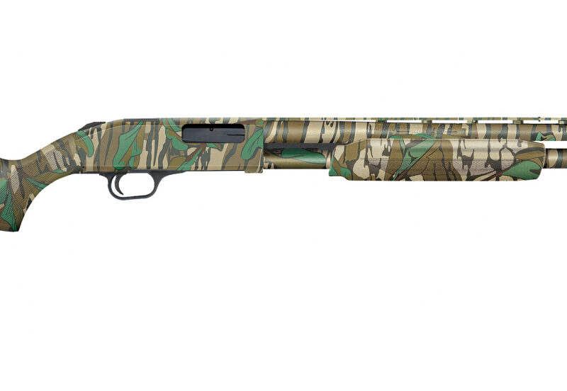 MOSSBERG 500 TURKEY O.R. 20G PUMP 3" CHAMBER 22" VR BBL, MO GRNLEAF, 5+1