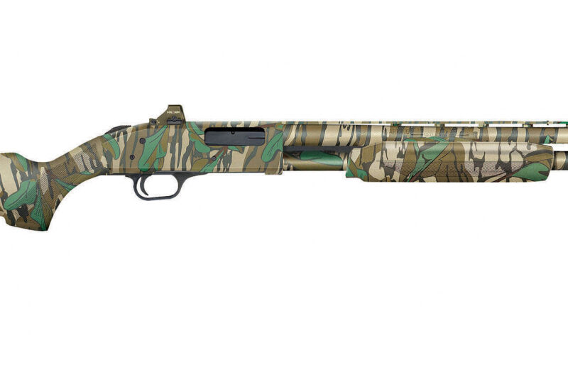 MOSSBERG 500 TURKEY 20G PUMP 3" CHAMBER 20" V.R. BBL, MO GRNLEAF, HS407K INCLUDED