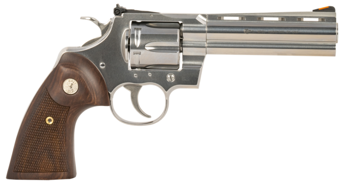 COLT PYTHON STAINLESS REVOLVER 357 MAG 5" 6 RD