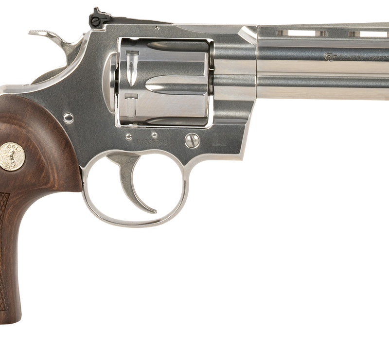 COLT PYTHON STAINLESS REVOLVER 357 MAG 5" 6 RD