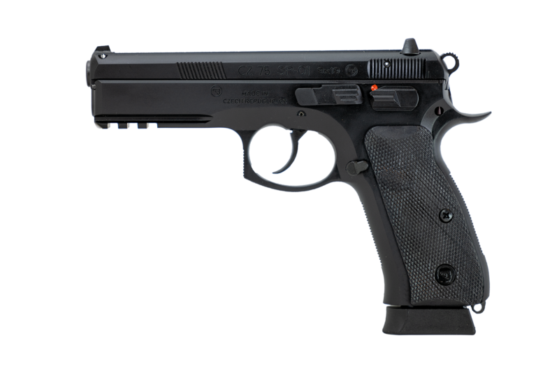 CZ 75 SP-01 9MM PISTOL BLACK FIXED SIGHTS, MANUAL SAFETY 2-10RD MAGS