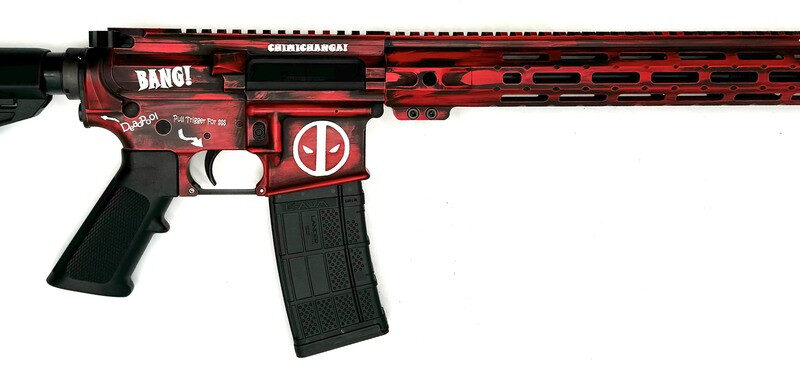 ZEUS ARMS AETHER DEADPOOL 5.56 RIFLE 16" 1-30RD MAG