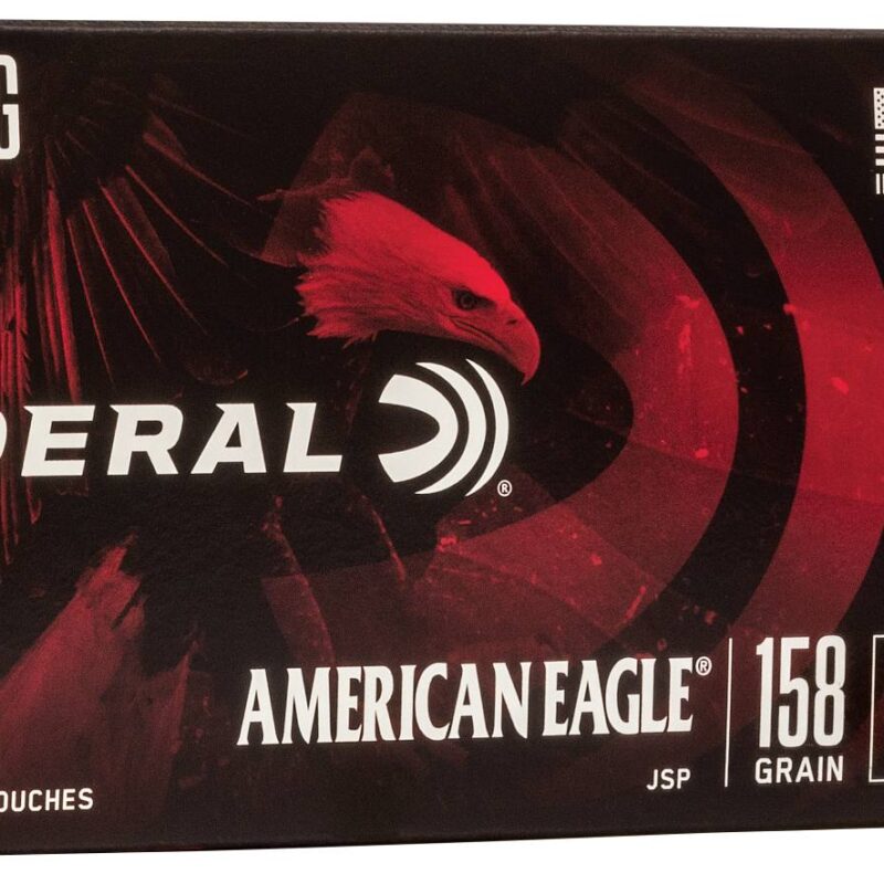 FEDERAL 357 MAG 158GR JSP 50 RD/BX 20 BX/CS