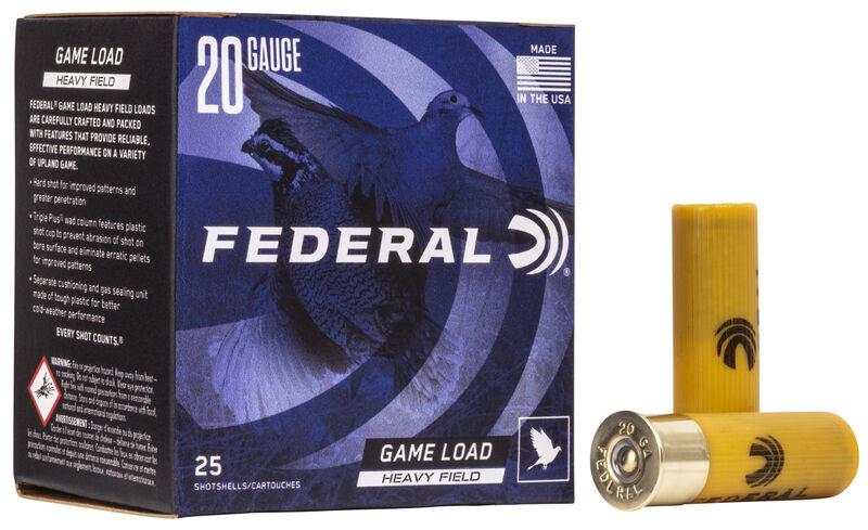 FEDERAL 20GA 2-3/4" 2-1/2DE 1OZ 6 25 RD/BX 10 BX/CS