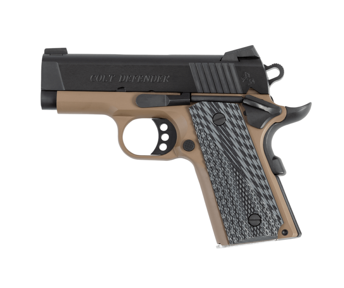 COLT 1911 DEFENDER 45ACP 3" 7RD+1 FDE