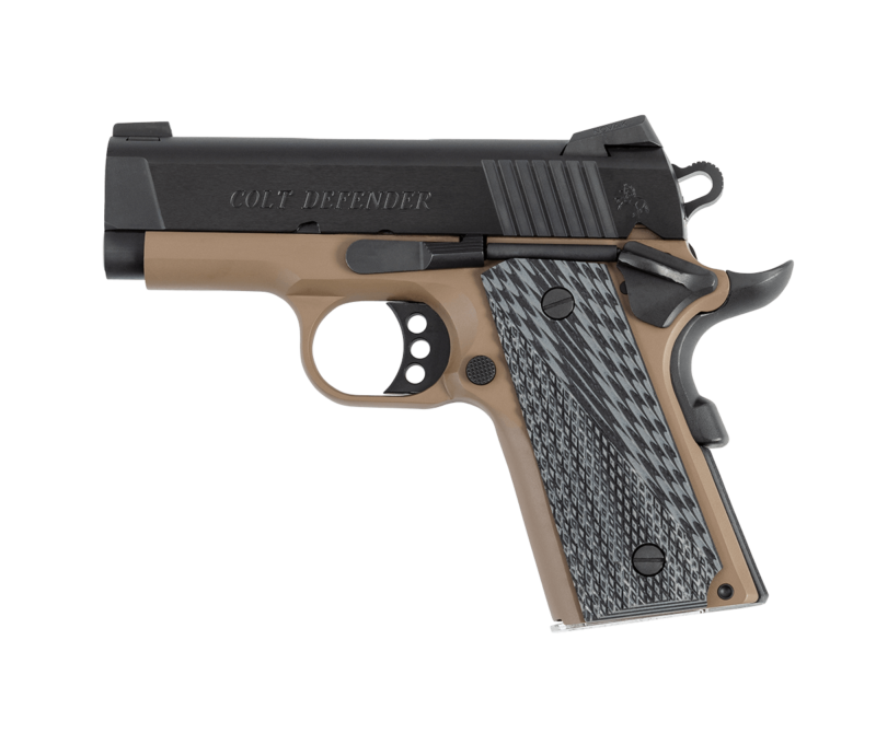 COLT 1911 DEFENDER 45ACP 3" 7RD+1 FDE