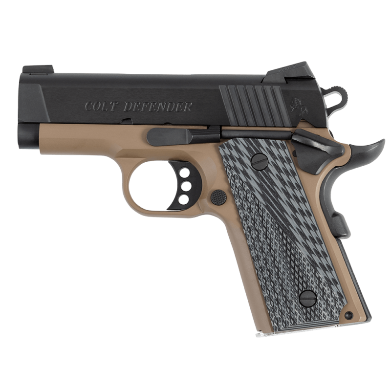 COLT 1911 DEFENDER 45ACP 3" 7RD+1 FDE