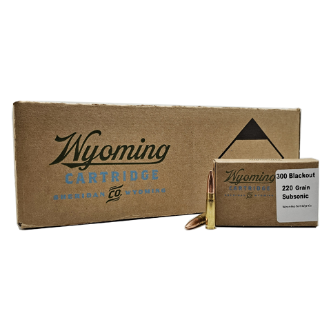 WYOMING CATRIDGE COMPANY 300BLK 220G FMJ 20RD BX 500RD CASE