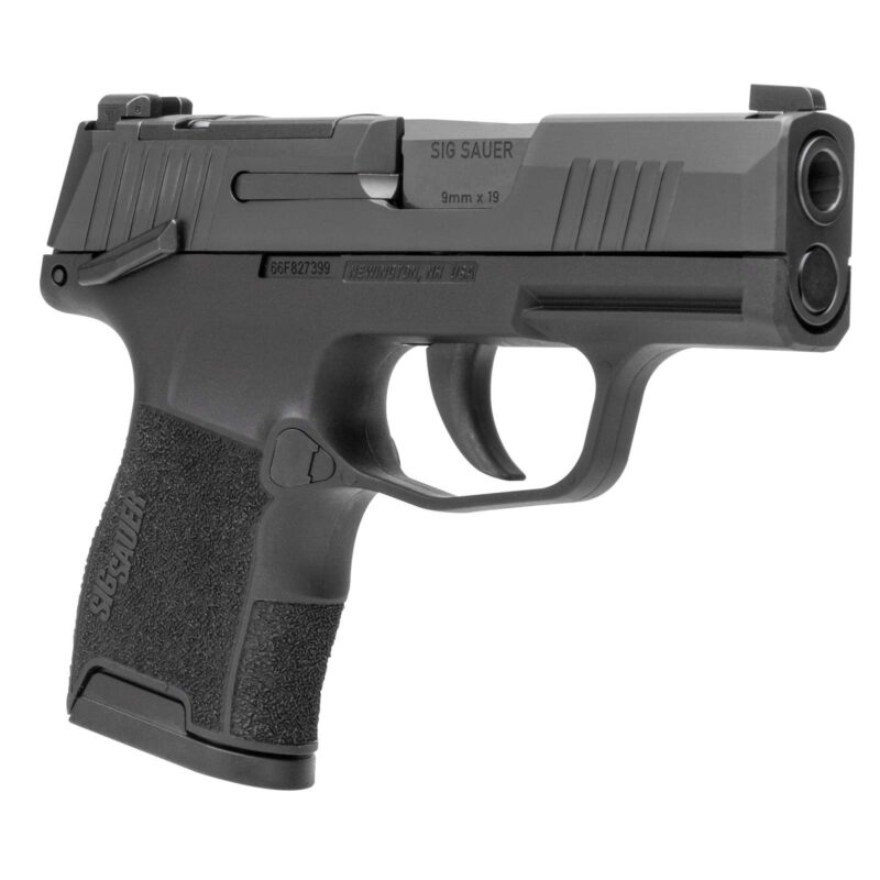 SIG SAUER P365 9MM 3.1" O.R. SAFETY 2-10RD MAGS, MASS COMPLIANT - Image 3