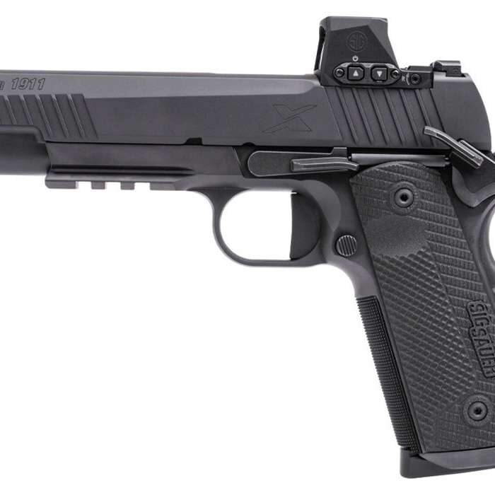 SIG SAUER 1911 X SERIES 45ACP ROMEO-X 5" G10, 2-8RD MAGS