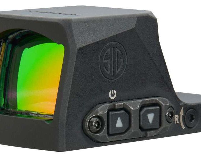 SIG SAUER ROMEO X OPTIC, ENCLOSED, PRO FOOTPRINT, CIRCLE DOT, BLACK