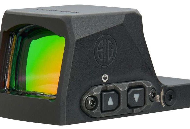 SIG SAUER ROMEO X OPTIC, ENCLOSED, PRO FOOTPRINT, 3 MOA, BLACK