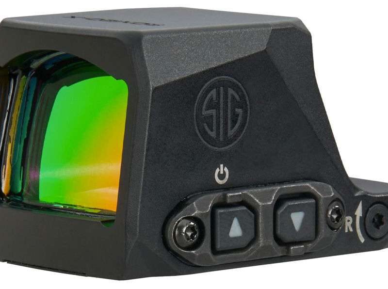 SIG SAUER ROMEO X OPTIC, ENCLOSED, COMPACT FOOTPRINT, 3 MOA, BLACK