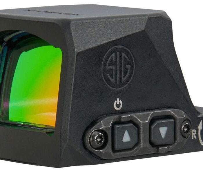 SIG SAUER ROMEO X OPTIC, ENCLOSED, COMPACT FOOTPRINT, 6 MOA, BLACK