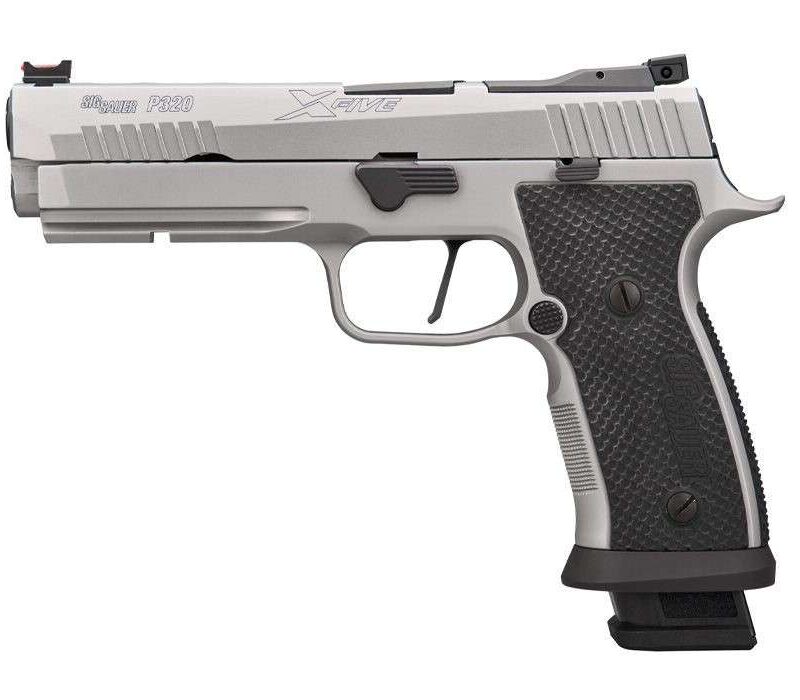 SIG SAUER P320 SXG STAINLESS 9MM 5" OPTC READY 3-10RD MAGS