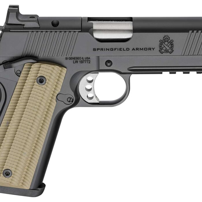 SPRINGFIELD ARMORY OPERATOR 1911 45ACP 4.25" BLACK 2-8RD AOS OPTC READY