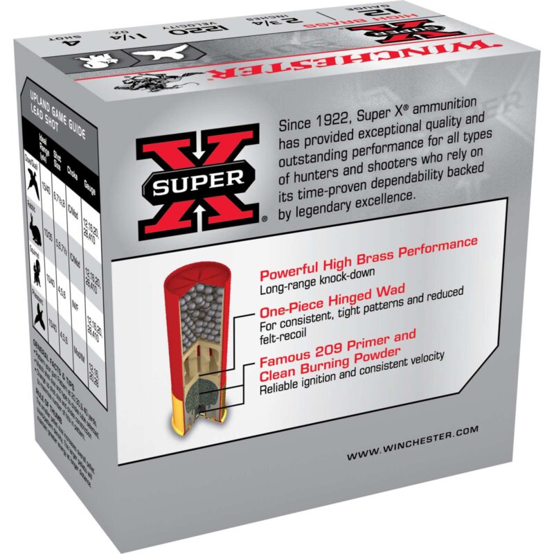 WINCHESTER SPR-X 12GA 23/4 11/4OZ#4