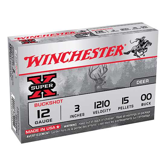 12GA 3" MAGNUM 00BUCK SUPER-X 15RDS