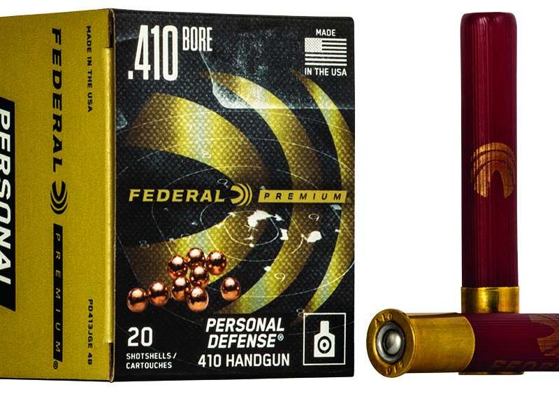 FEDERAL 410GA 3" 9 PELLET 4 BUCK "PERSONAL DEFENSE" 20 RD/BX 10 BX/CS
