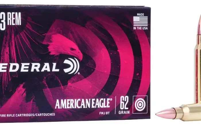 FEDERAL AE 223REM 62GR FMJ 20RD/BOX 25BX/CS