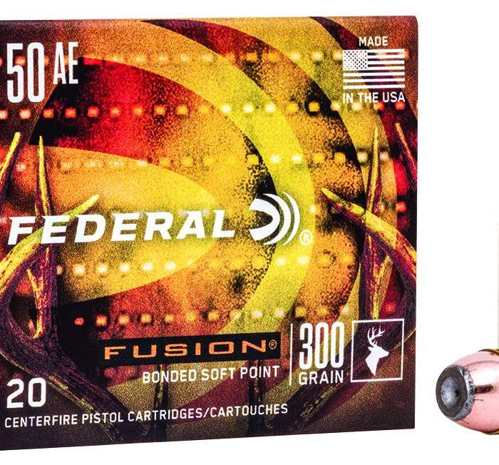 FEDERAL 50 ACTION EXPRESS 300GR FUSION 20 RD/BX 10 BX/CS