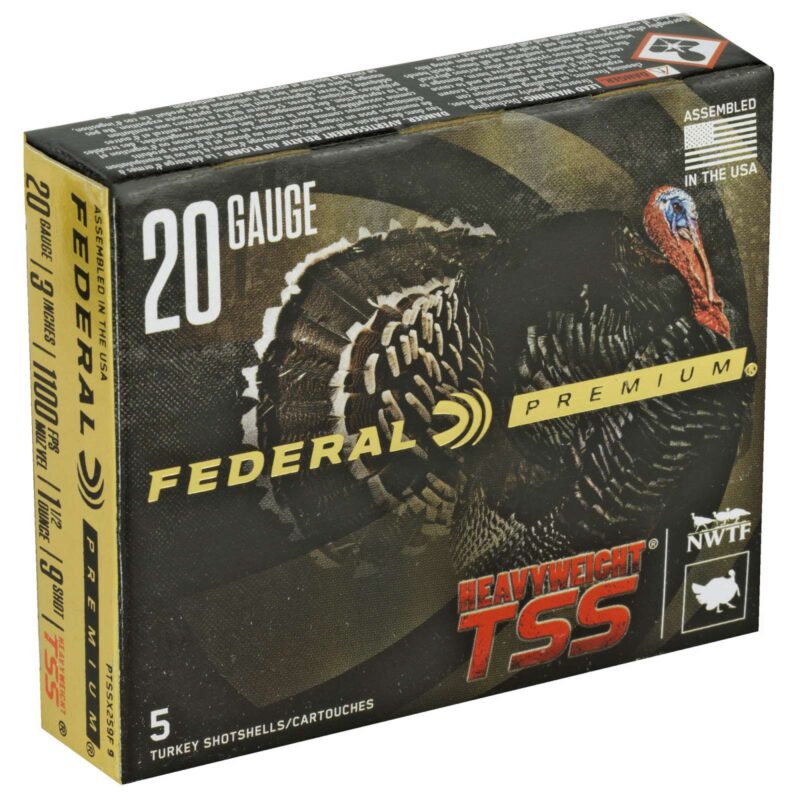 FEDERAL 20GA 3" 1-1/2OZ 9 5 RD/BX 10 BX/CS