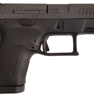 CZ P-10 S 9MM PISTOL BLACK FIXED SIGHTS REVERSE MAG CATCH, 2-10RD MAGS - Image 3