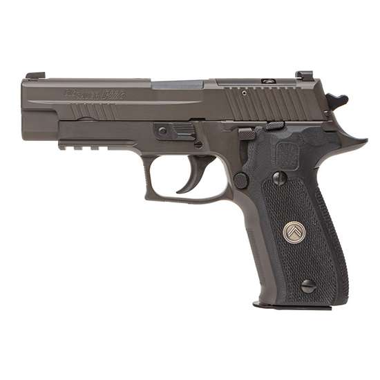 SIG SAUER P226 9MM PSTL GRY, BLK G10, 3-15RD MAGS, OPTICS READY