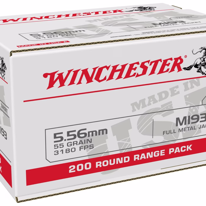 WINCHESTER LC USA M193 5.56 55G FMJ 150RD BX 600RD CASE