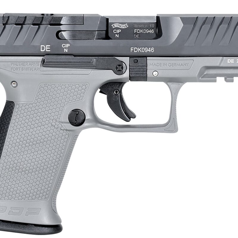 WALTHER PDP 9MM CMPCT 4" PSTL GRY/BLK 2-15RD MAGS