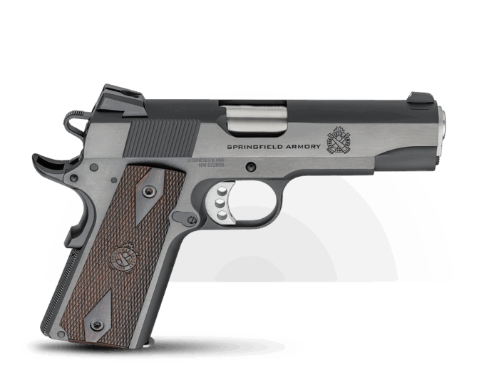 SPRINGFIELD ARMORY 1911 GARRISION 4.25" 45ACP BLUED 1-7RD