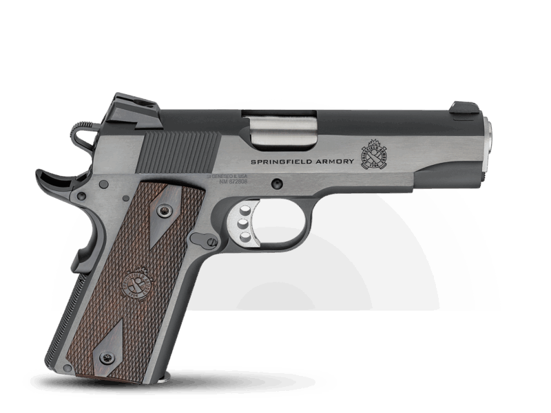 SPRINGFIELD ARMORY 1911 GARRISION 4.25" 45ACP BLUED 1-7RD