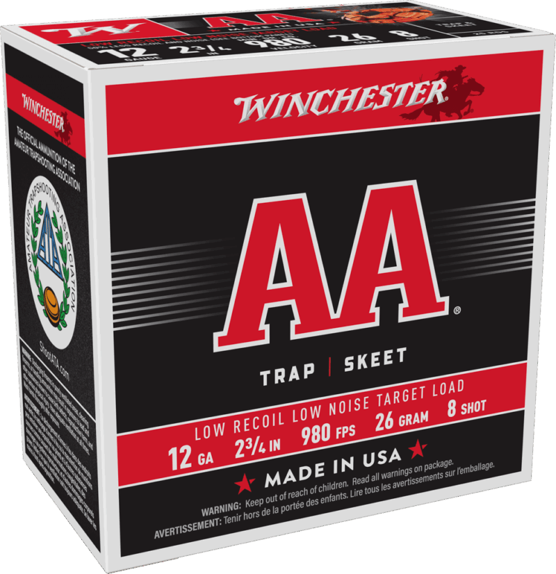 AA 12GA 2 3/4" #8 LOW RECOIL