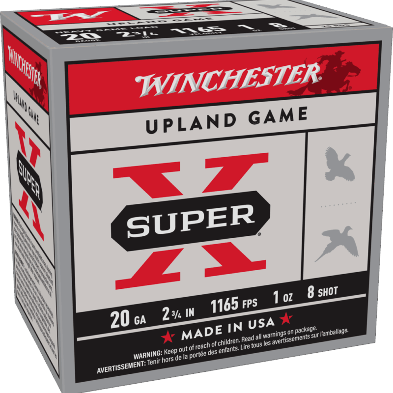 WINCHESTER HVY GM 20GA 23/4 1OZ #8