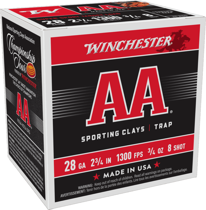 WINCHESTER AA SPR SPORT 28G 2-3/4" #8 3/4OZ 25RD