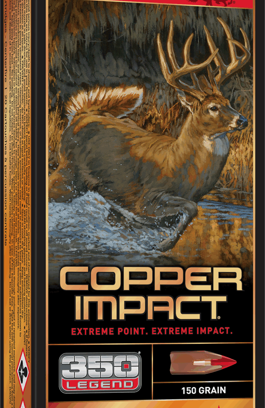 WINCHESTER COPPER IMPCT 350LGD 150G LF 20RD BX 200RD CASE