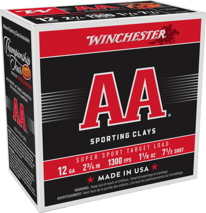 AA SS 12GA #7.5 2.75" CLAY