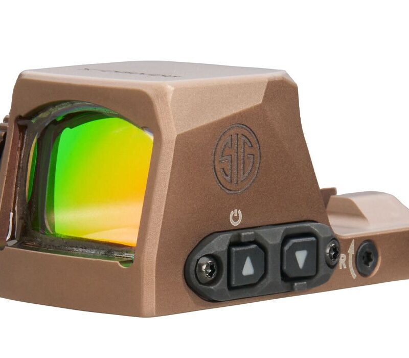 SIG SAUER ROMEO X PRO FDE PSTL MOUNTED REFLX, FITS 320 & ALL DELTAPT PRO FOOTPRINT