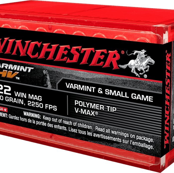 WINCHESTER VRMNT 22WM 30GR PLMY TIP 50RD BX 1000RD CASE