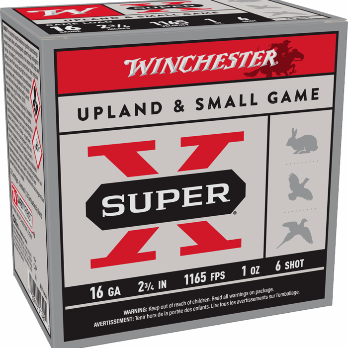 WINCHESTER GAME 16GA 21/2 1OZ #6