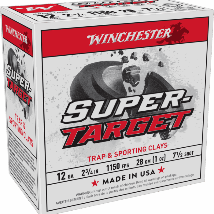 WINCHESTER 12GA 2-3/4" #7.5 SUPER TARGET 25RD/250RD