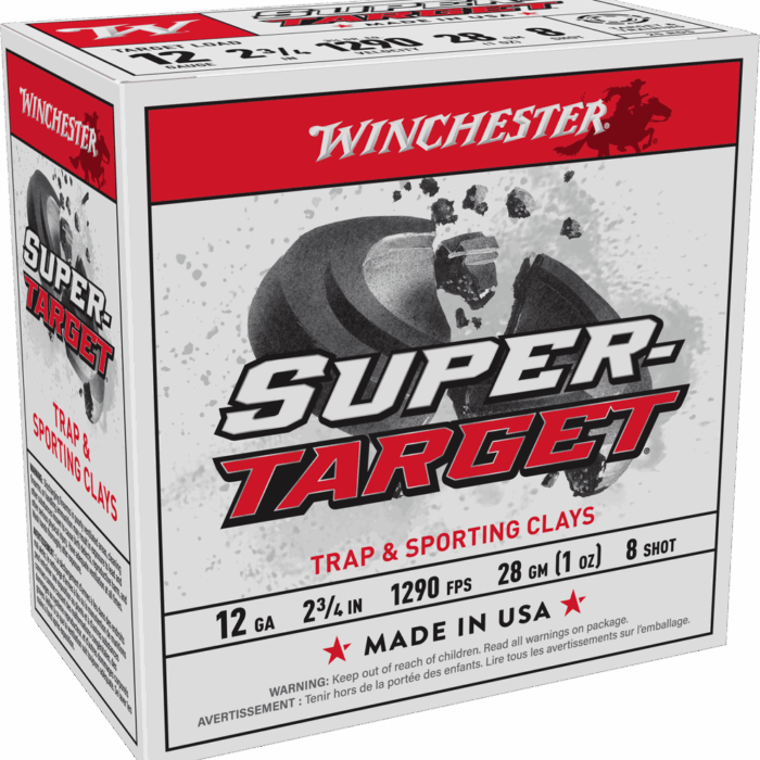 WINCHESTER SUPER TRGT 12G 2 3/4" 8SHT 1OZ 25/250RDS
