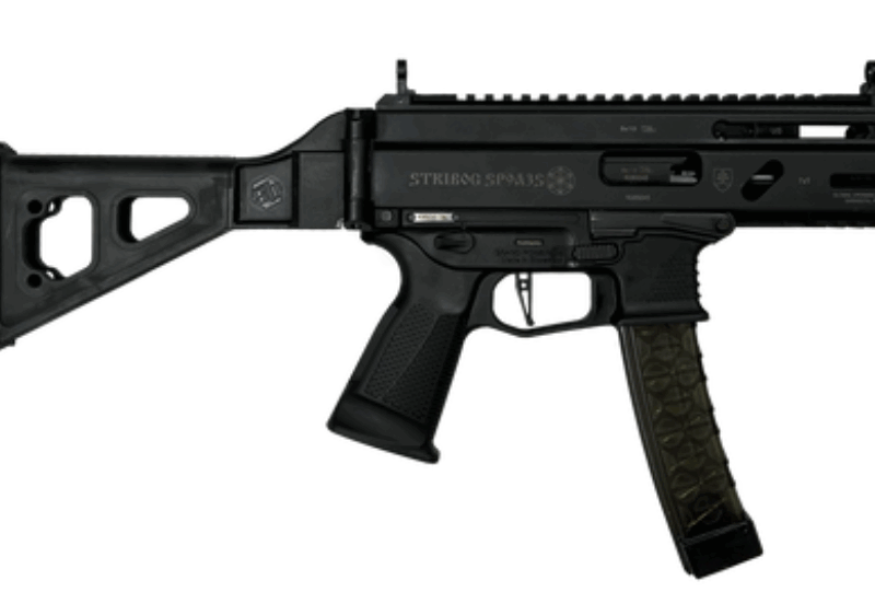 GRAND POWER STRIBOG SP9A3S 9MM SUB BLK PSTL W/SBT BRC 5" THRD BRL 3-30RD