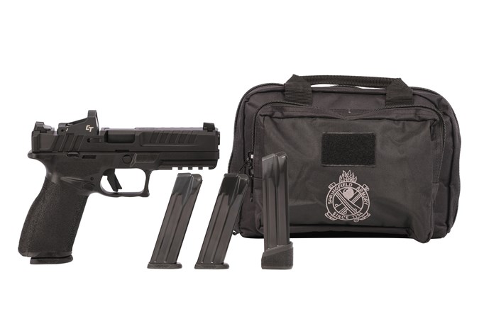SPRINGFIELD ARMORY ECHELON GEAR UP PKG U NOTCH 9MM PSTL 4.5" 4-17RD 1-20RD + RANGE BAG CT-1500