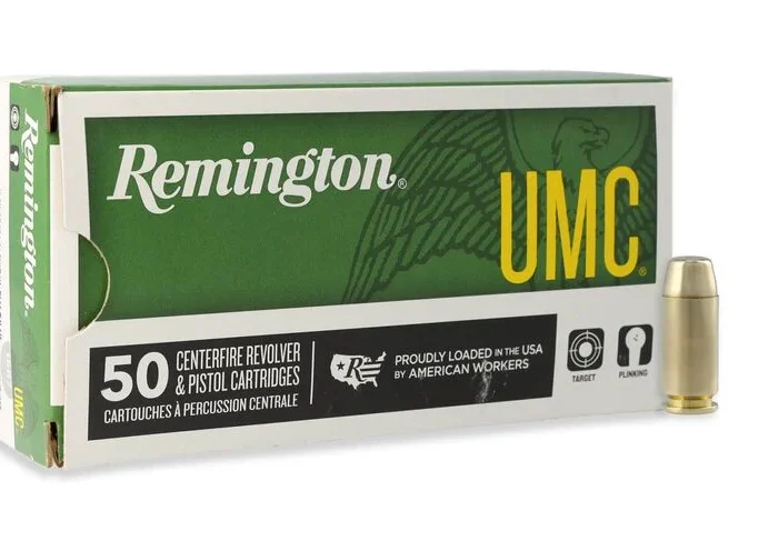 REMINGTON 40 S&W 180GR FMJ UMC 50 RND PK 50 RD/BX 10 BX/CS