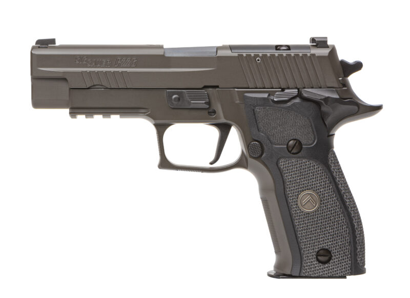 SIG SAUER 226 LEGION SAO 9MM PSTL GRY, BLK G10, 3-10RD MAGS, OPTICS READY MASS COMPLIANT