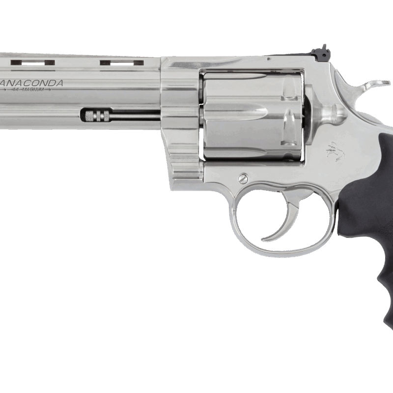 COLT TARGET ANACONDA STAINLESS REVOLVER 44MAG 6" 6RD