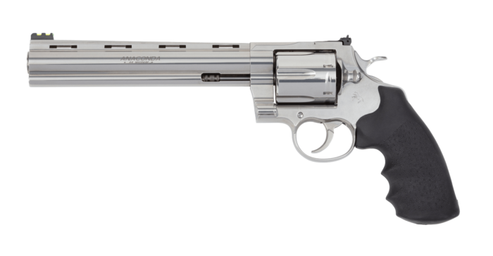 COLT TARGET ANACONDA STAINLESS REVOLVER 44MAG 8" 6RD